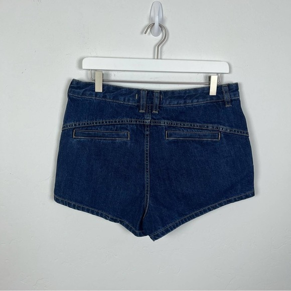 🆕 Free People Sweet Surrender Dark Denim Lace Shorts - Picture 9 of 11